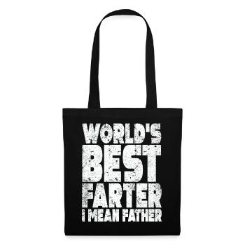 Le meilleur agriculteur du monde, je veux dire père - Sac en tissu - noir - Devant
