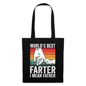 Le meilleur agriculteur du monde, je veux dire père - Sac en tissu - noir - Devant