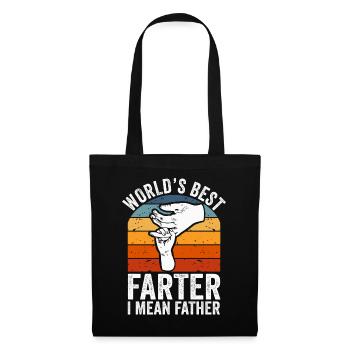 Le meilleur agriculteur du monde, je veux dire père - Sac en tissu - noir - Devant