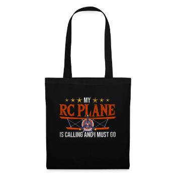 Mon avion RC appelle et je dois aller Modèle - Sac en tissu - noir - Devant