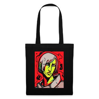 Un mec d’anime cool et beau - Sac en tissu - noir - Devant