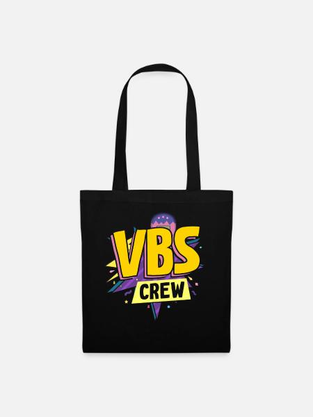 VBS-Besatzung - Stoffbeutel - Schwarz