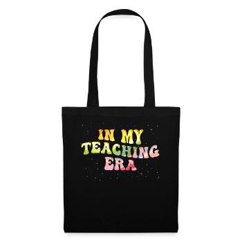 In My Teaching Era Teaching - Tote Bag - black - Front