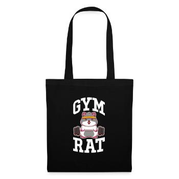 Bodybuilder Body Building Fitness Gym Cadeau - Sac en tissu - noir - Devant
