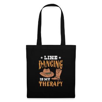 Line Dance - Tote Bag - black - Front