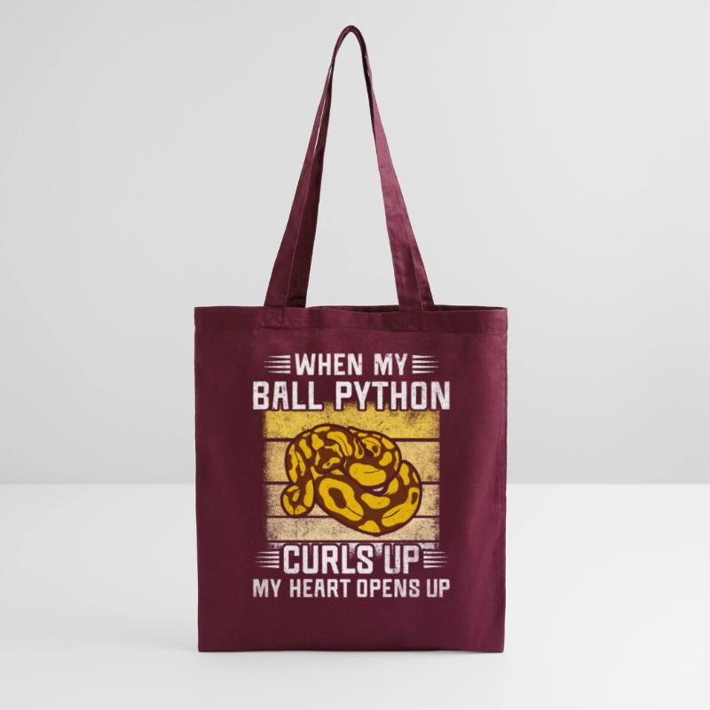 J’aime ma boule de banane Python King Python Sac en tissu