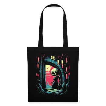 Soirée Fille Anime - Sac en tissu - noir - Devant