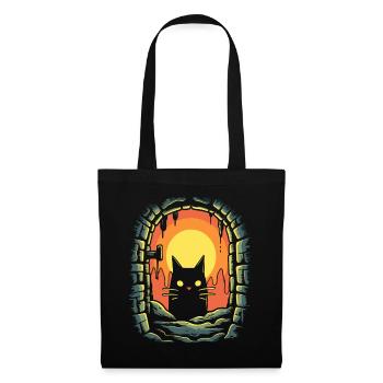 Enter the Cat's Dungeon - Tote Bag - black - Front