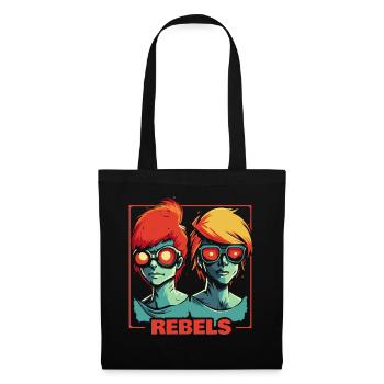 Anime Manga Cartoon Fashion Rebels - Tote Bag - black - Front