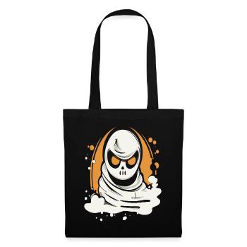 A cartoon ghost - Tote Bag - black - Front