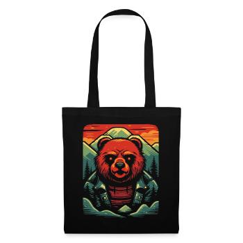 Bears Nature with Bear - Tote Bag - black - Front
