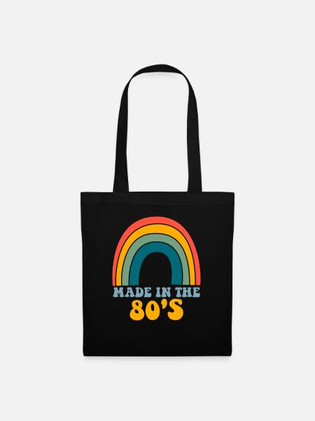 80's The 80s Music - Tote Bag - black