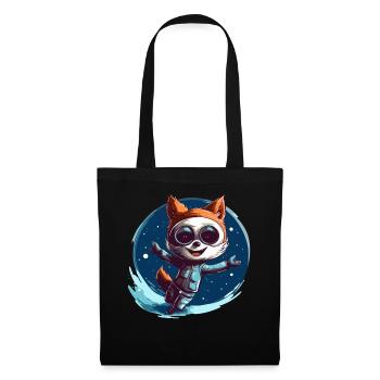 Come hug the space fox - Tote Bag - black - Front