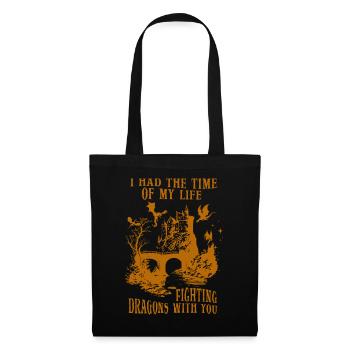 I Had The Time Of My Life Fighting Dragons - Tote Bag - black - Front