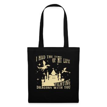 I Had The Time Of My Life Fighting Dragons - Tote Bag - black - Front