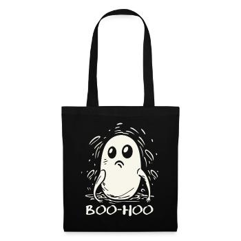 The Disappointed, Sad-Funny Little Ghost - Tote Bag - black - Front