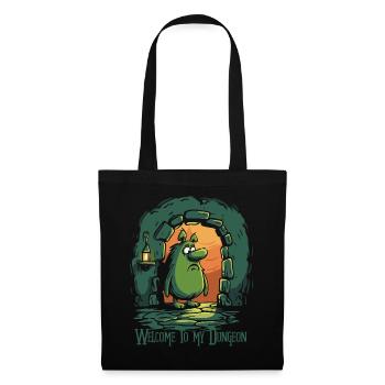 Welcome to My Dungeon: Funny Creature - Tote Bag - black - Front