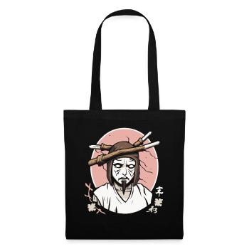 Sakura Blossoms Japon Fantômes Zombie - Sac en tissu - noir - Devant