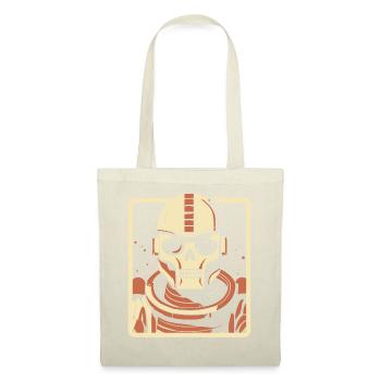 Outer Space Skull Astronaut Robot - Tote Bag - nature - Front
