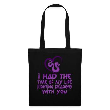 I Had The Time Of My Life Fighting Dragons - Tote Bag - black - Front