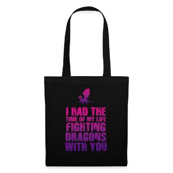 I Had The Time Of My Life Fighting Dragons - Tote Bag - black - Front