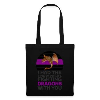 I Had The Time Of My Life Fighting Dragons - Tote Bag - black - Front
