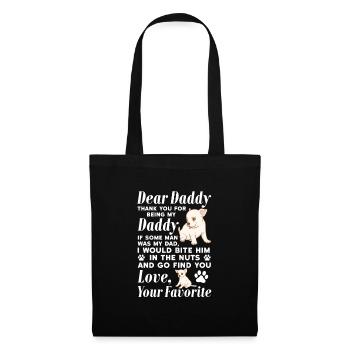 Chihuahua chien chien école chien propriétaire cadeau - Sac en tissu - noir - Devant