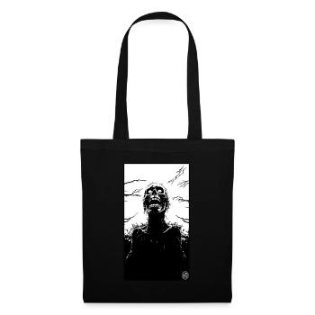 Contes d’horreur d’horreur effrayant squelette - Sac en tissu - noir - Devant