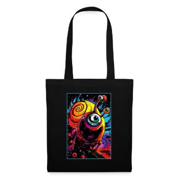 The Atomic Alien Acid Snail - Tote Bag - black - Front