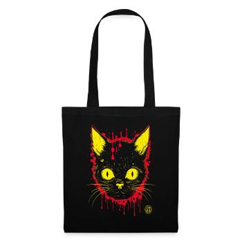 Horror Cat - Tote Bag - black - Front