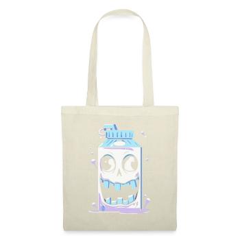 Lait fou - Sac en tissu - nature - Devant
