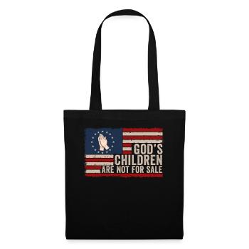 God's Children Are Not For Sale Christian Children - Tote Bag - black - Front