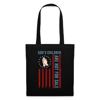 God's Children Are Not For Sale Christian Children - Tote Bag - black - Front