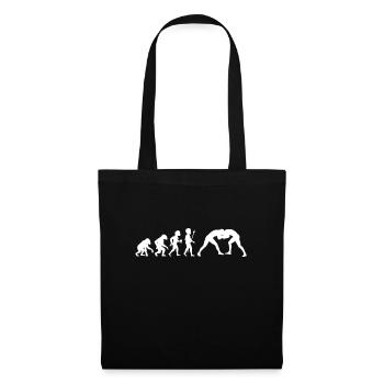 Wrestling Wrestler Fight Wrestling Ringer Gift - Tote Bag - black - Front