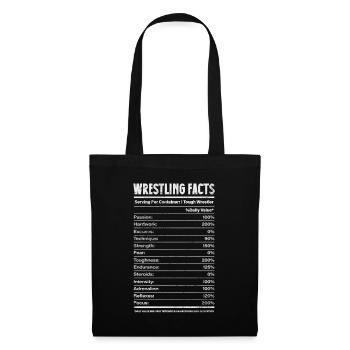 Wrestling - Stoffbeutel - Schwarz - Vorne