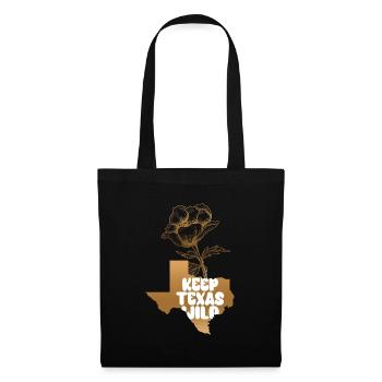Wildflower Fields Wildflowers Bluebonnet Texas - Tote Bag - black - Front