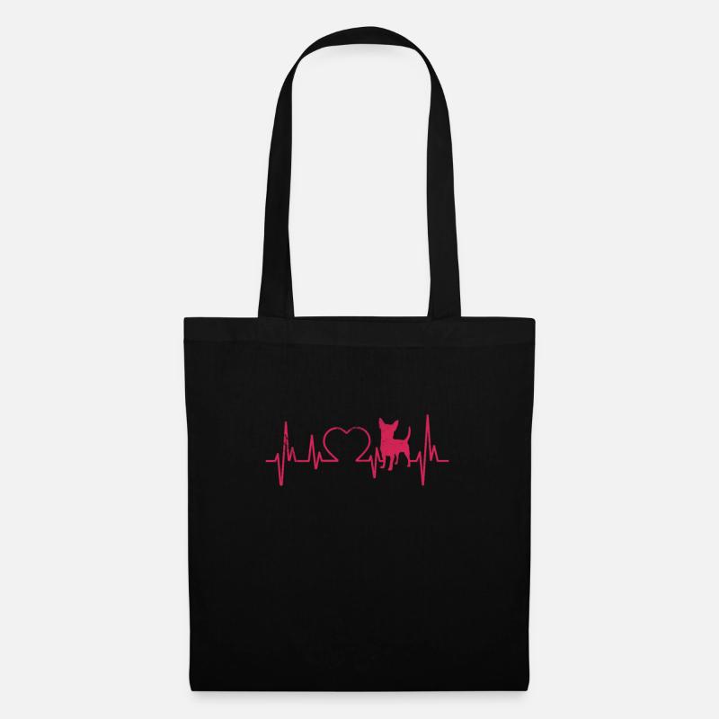 Chihuahua - Sac en tissu - noir