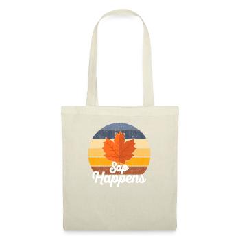 Maple Syrup Tree Tapping Funny Autumn Pancake - Tote Bag - nature - Front
