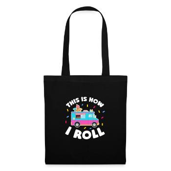 Ice Cream Ice Cream Ice Cream Summer Gift - Tote Bag - black - Front