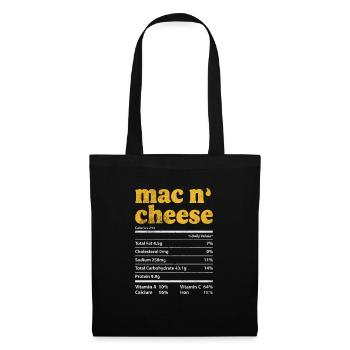 Fromage - Sac en tissu - noir - Devant