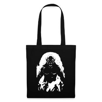 Créature d’horreur apocalyptique semblable à Armageddon - Sac en tissu - noir - Devant