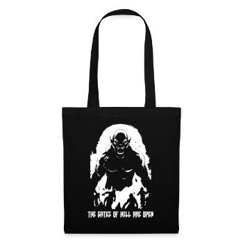 The of hell are open - Tote Bag - black - Front
