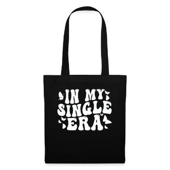 Dans mon ère de célibataire drôle de vie de célibataire - Sac en tissu - noir - Devant