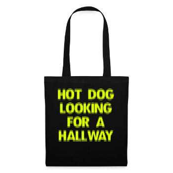 Hot Dog Looking For A Hallway - Tote Bag - black - Front