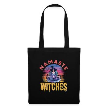 Méditation - Sac en tissu - noir - Devant