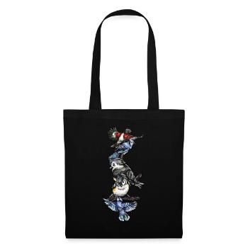 Bird Watching Birder Ornithologist Bird Lover - Tote Bag - black - Front