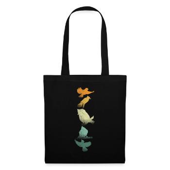 Bird Watching Birder Ornithologist Bird Lover - Tote Bag - black - Front