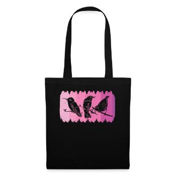 Bird Watching Birder Ornithologist Bird Lover - Tote Bag - black - Front