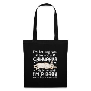 Chihuahua - Tote Bag - black - Front