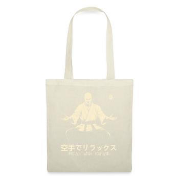 Relaxation with karate in the dojo - Tote Bag - nature - Front